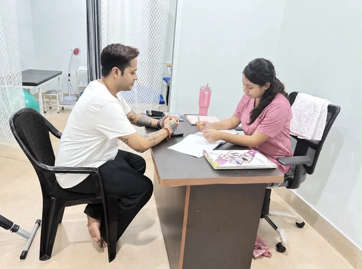 Consultation at the clinic